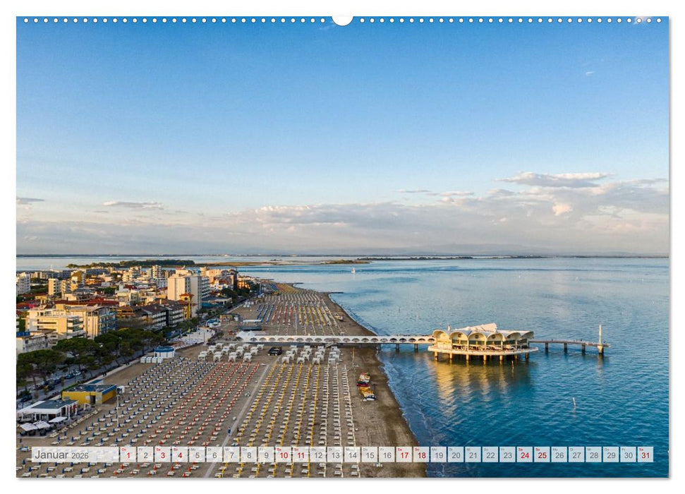 Lignano in Italien. Sommer Strand und Meer (CALVENDO Premium Wandkalender 2026)