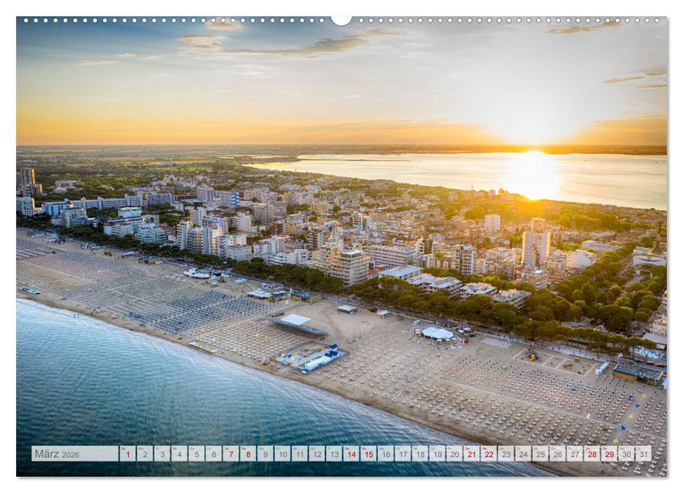 Lignano in Italien. Sommer Strand und Meer (CALVENDO Premium Wandkalender 2026)