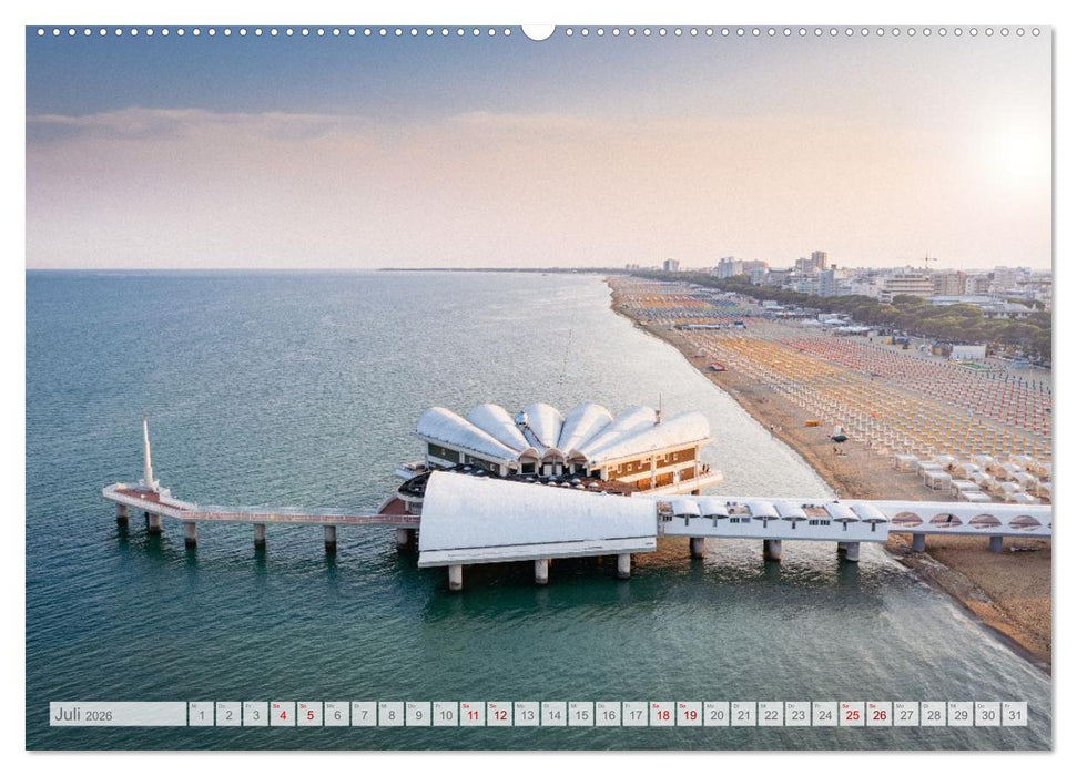 Lignano in Italien. Sommer Strand und Meer (CALVENDO Premium Wandkalender 2026)