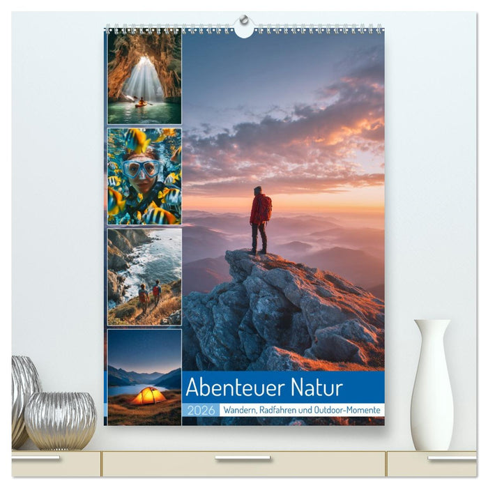 Abenteuer Natur (CALVENDO Premium Wandkalender 2026)