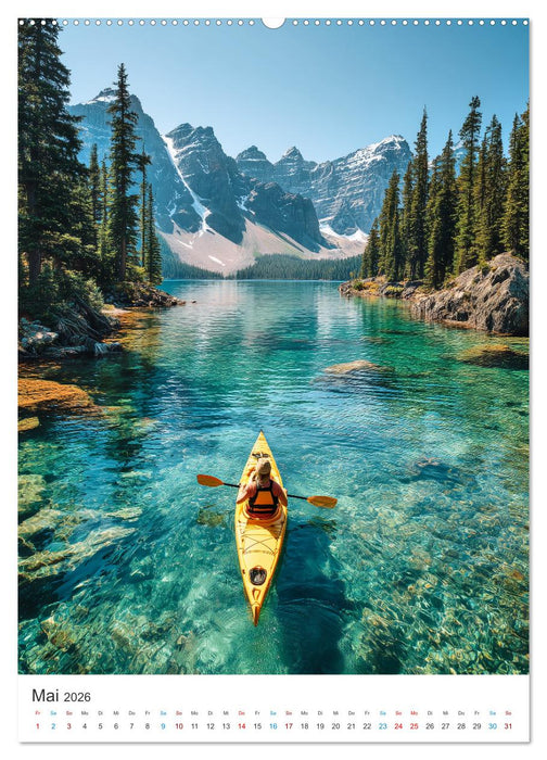 Abenteuer Natur (CALVENDO Premium Wandkalender 2026)