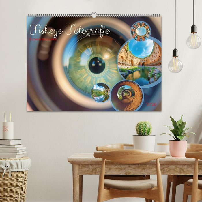 Fisheye Fotografie (CALVENDO Wandkalender 2026)