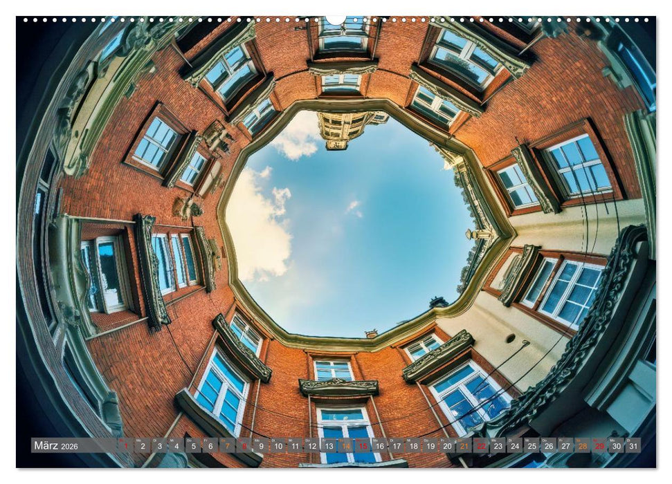 Fisheye Fotografie (CALVENDO Wandkalender 2026)
