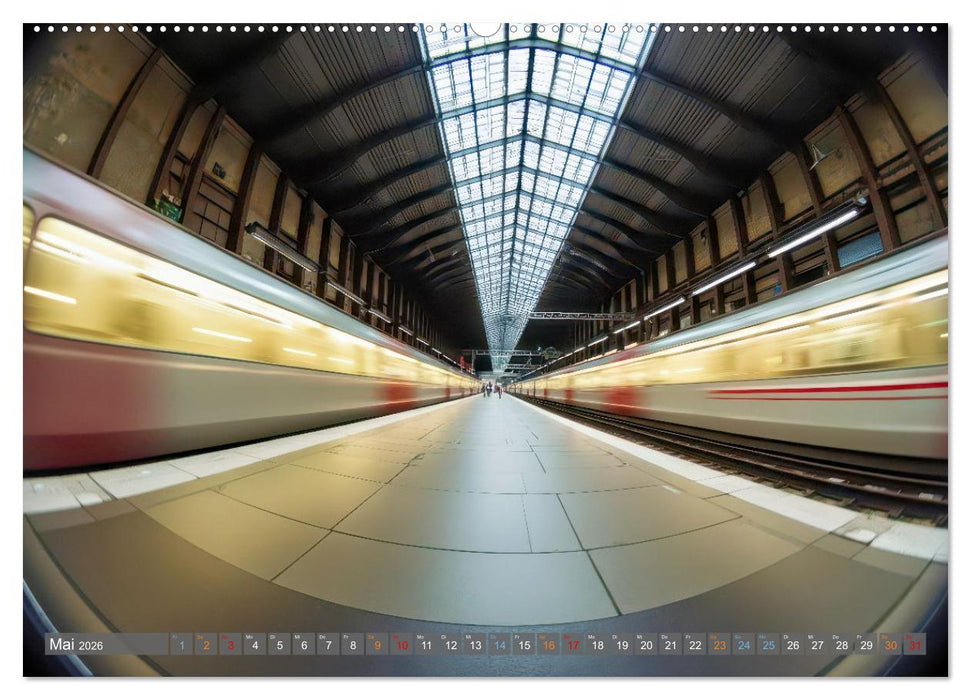 Fisheye Fotografie (CALVENDO Wandkalender 2026)