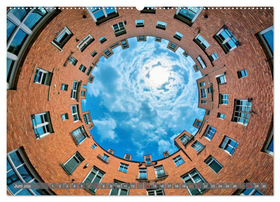 Fisheye Fotografie (CALVENDO Wandkalender 2026)