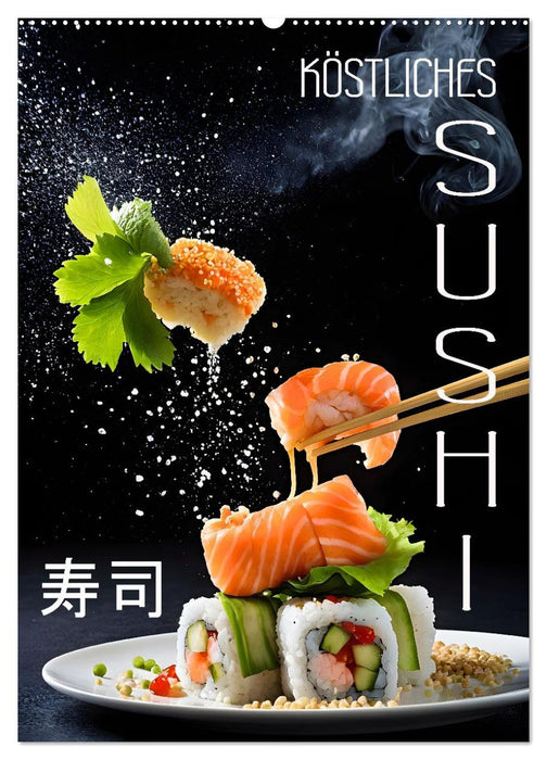Köstliches Sushi (CALVENDO Wandkalender 2026)