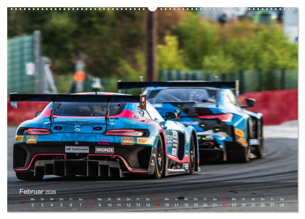 Liga der Supersportwagen (CALVENDO Premium Wandkalender 2026)
