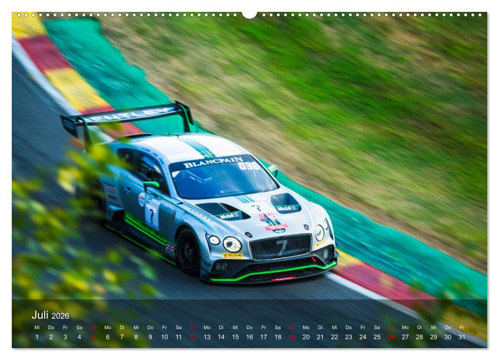Liga der Supersportwagen (CALVENDO Premium Wandkalender 2026)