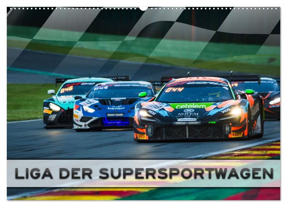 Liga der Supersportwagen (CALVENDO Wandkalender 2026)
