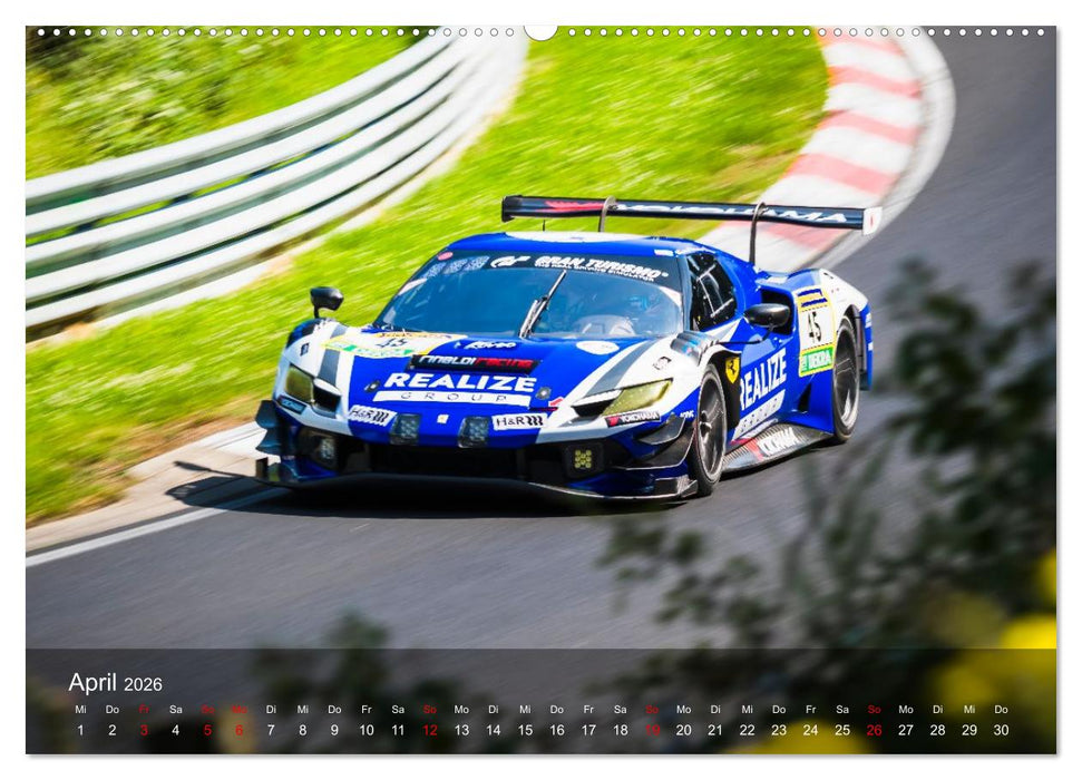 Liga der Supersportwagen (CALVENDO Wandkalender 2026)