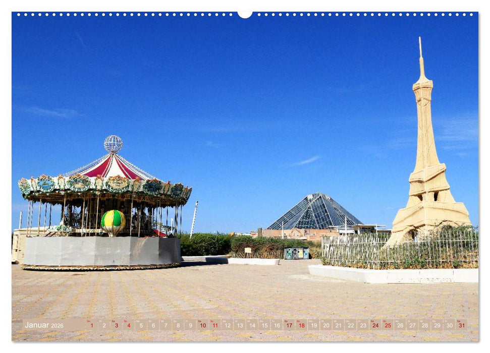 Le Touquet-Paris-Plage - Perle der französischen Opalküste (CALVENDO Premium Wandkalender 2026)