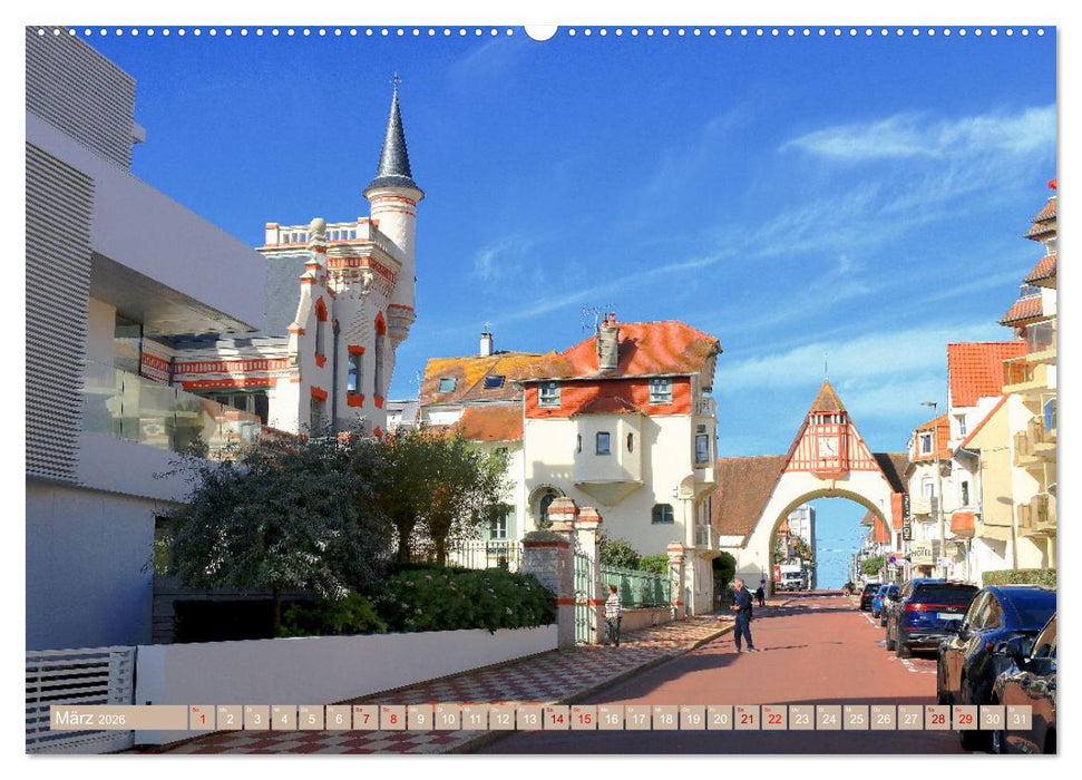 Le Touquet-Paris-Plage - Perle der französischen Opalküste (CALVENDO Premium Wandkalender 2026)
