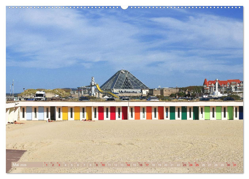 Le Touquet-Paris-Plage - Perle der französischen Opalküste (CALVENDO Premium Wandkalender 2026)