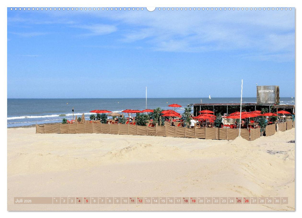 Le Touquet-Paris-Plage - Perle der französischen Opalküste (CALVENDO Premium Wandkalender 2026)