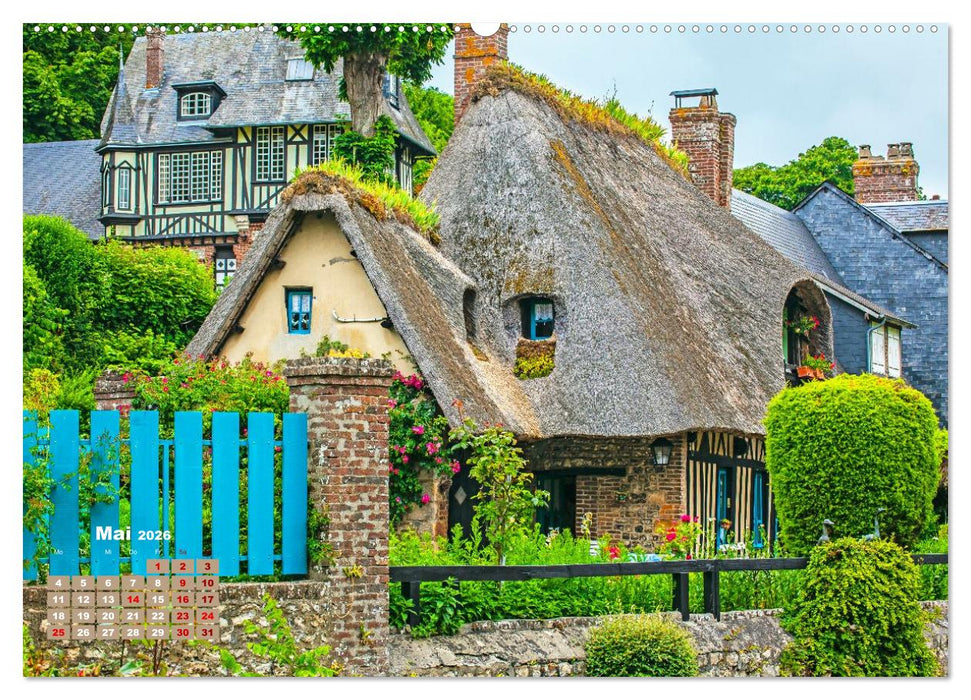 Reiseziel Normandie (CALVENDO Wandkalender 2026)