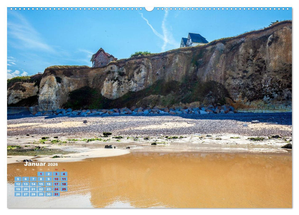Reiseziel Normandie (CALVENDO Premium Wandkalender 2026)