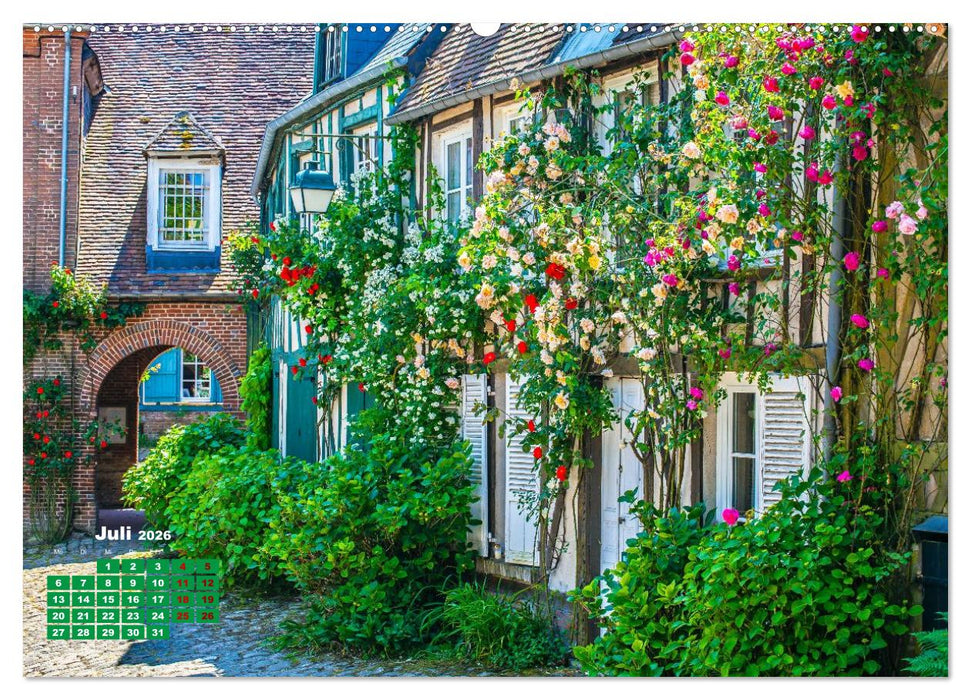Reiseziel Normandie (CALVENDO Premium Wandkalender 2026)