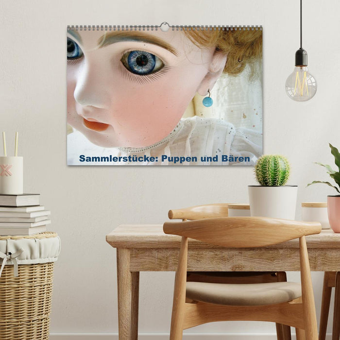 Sammlerstücke: Puppen und Bären (CALVENDO Wandkalender 2026)