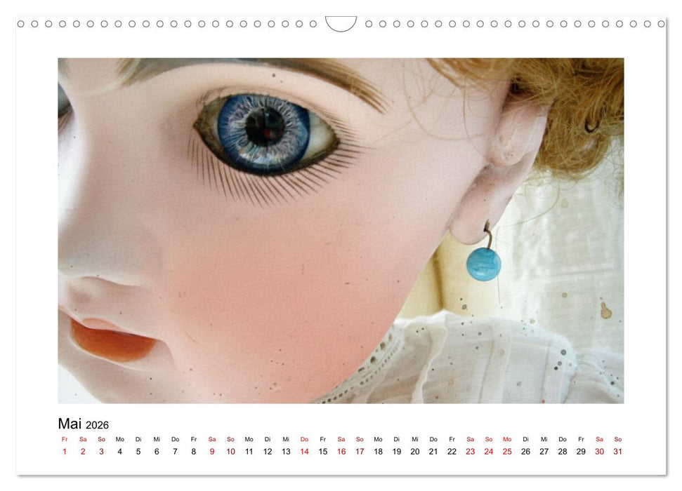 Sammlerstücke: Puppen und Bären (CALVENDO Wandkalender 2026)