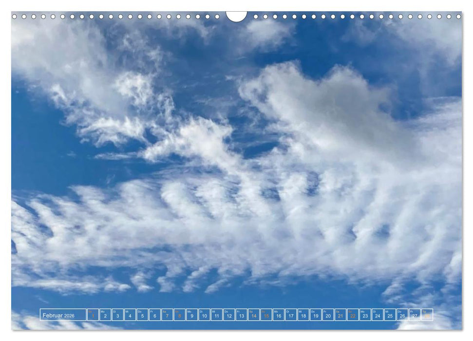 Wolken - Zeichen am Himmel (CALVENDO Wandkalender 2026)