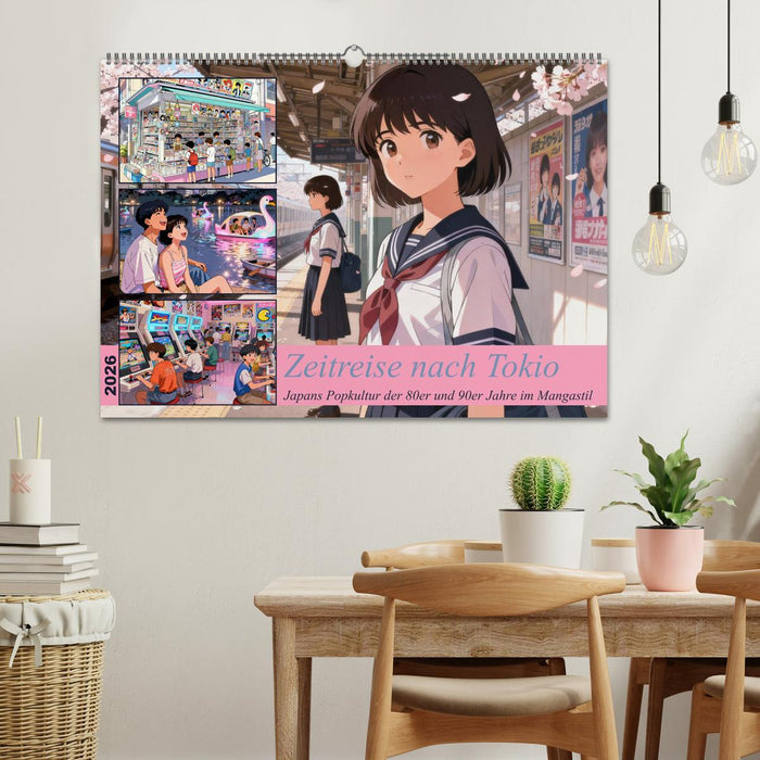 Zeitreise nach Tokio (CALVENDO Wandkalender 2026)