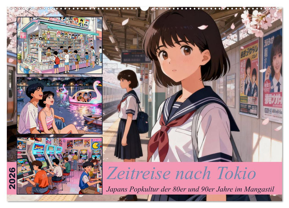 Zeitreise nach Tokio (CALVENDO Wandkalender 2026)