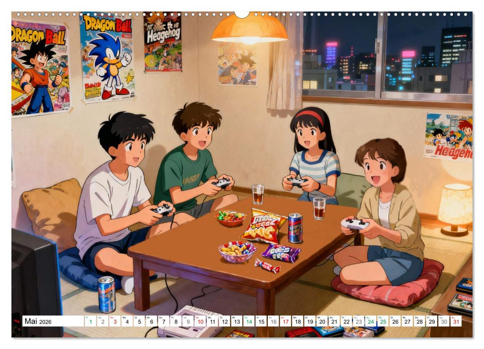 Zeitreise nach Tokio (CALVENDO Wandkalender 2026)