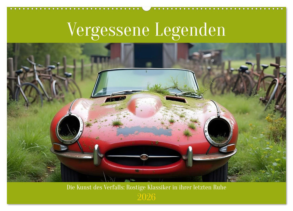 Vergessene Legenden (CALVENDO Wandkalender 2026)