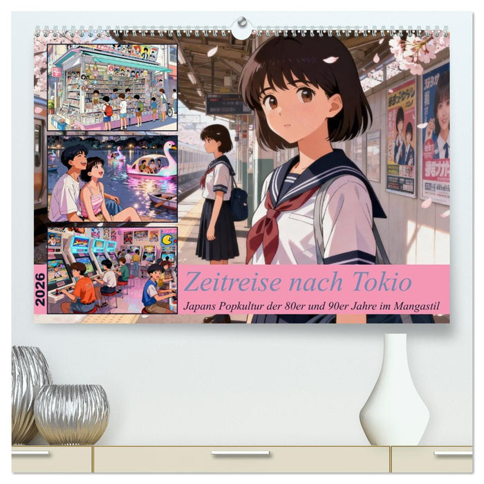 Zeitreise nach Tokio (CALVENDO Premium Wandkalender 2026)