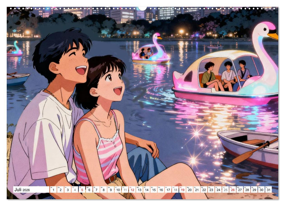 Zeitreise nach Tokio (CALVENDO Premium Wandkalender 2026)