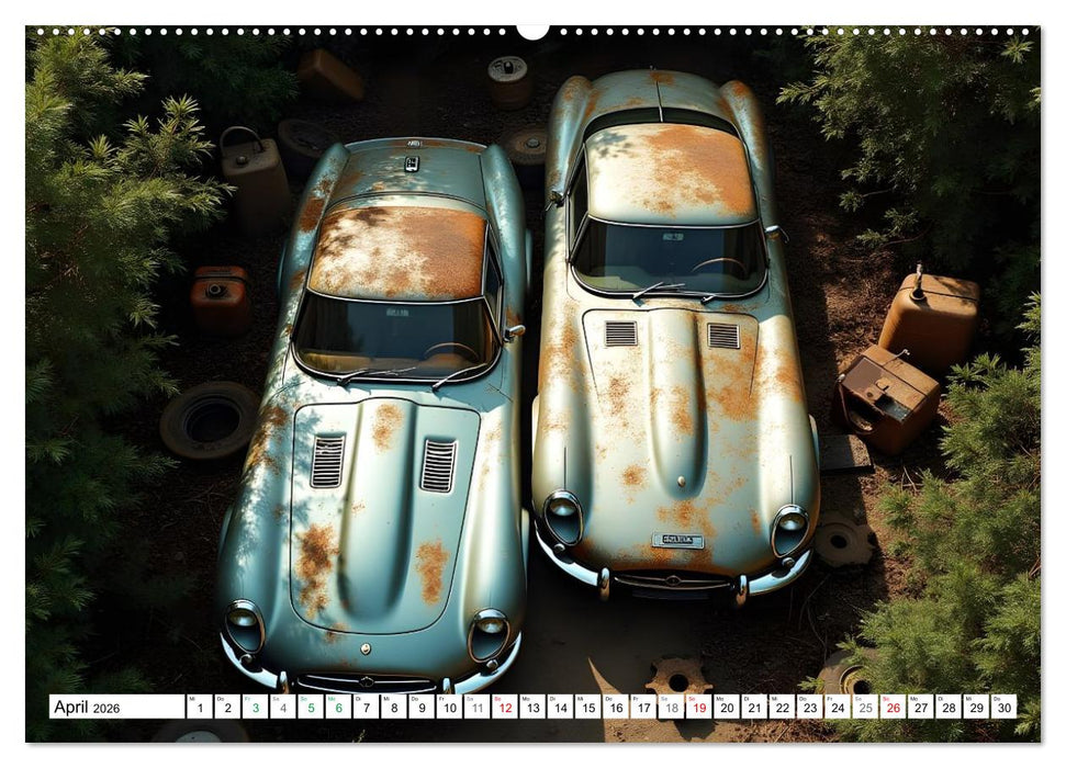 Vergessene Legenden (CALVENDO Premium Wandkalender 2026)