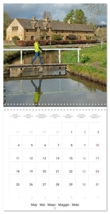 The Cotswolds - Idyllic part of England (CALVENDO Monthly Calendar 2026)