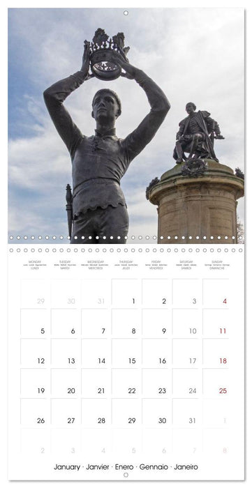 Stratford upon Avon - Shakespeare's Hometown (CALVENDO Monthly Calendar 2026)
