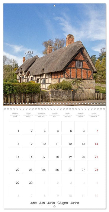 Stratford upon Avon - Shakespeare's Hometown (CALVENDO Monthly Calendar 2026)