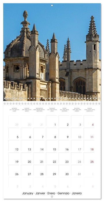 Oxford - City of Dreaming Spires (CALVENDO Monthly Calendar 2026)