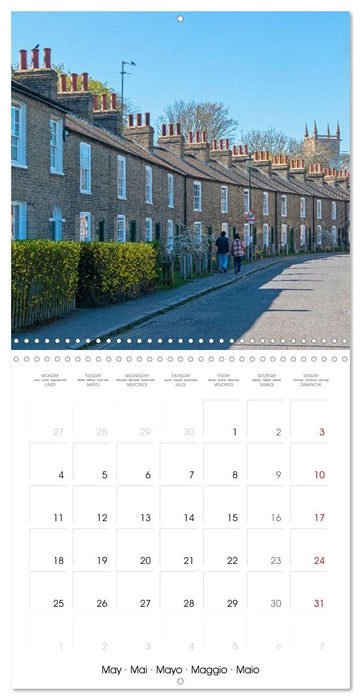 Cambridge - Historic city in eastern England (CALVENDO Monthly Calendar 2026)