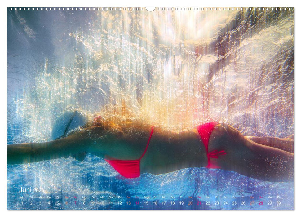 SCHWIMMGLÜCK (CALVENDO Premium Wandkalender 2026)