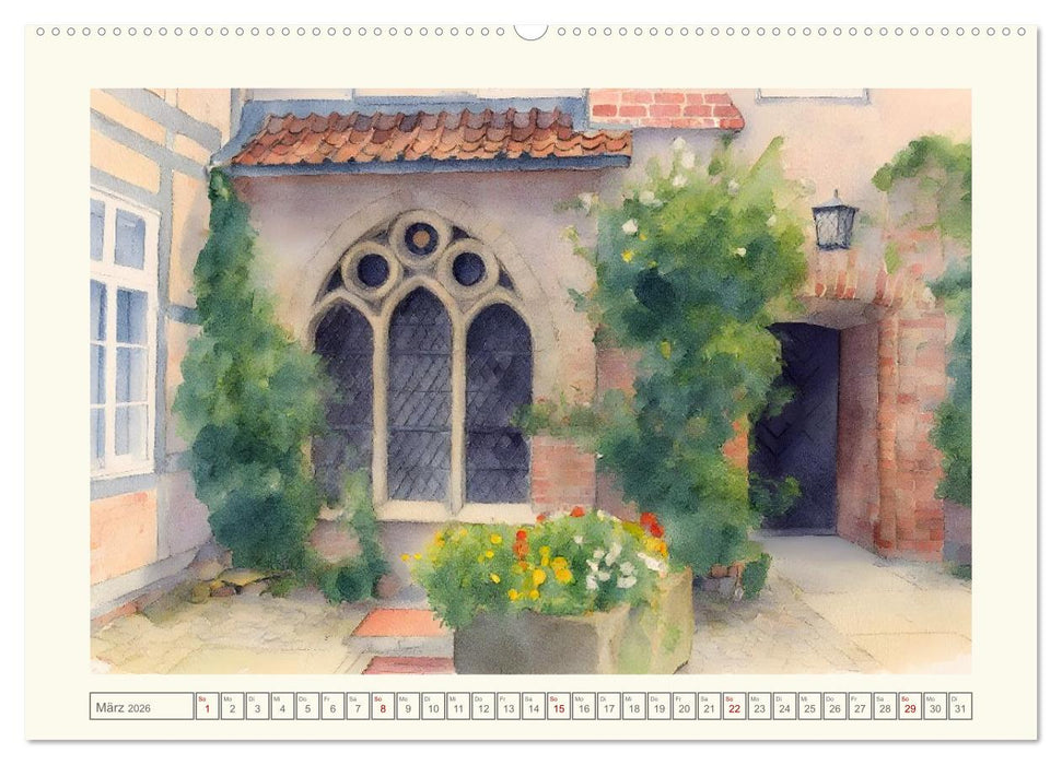 Zauberhaftes Lüneburg (CALVENDO Wandkalender 2026)