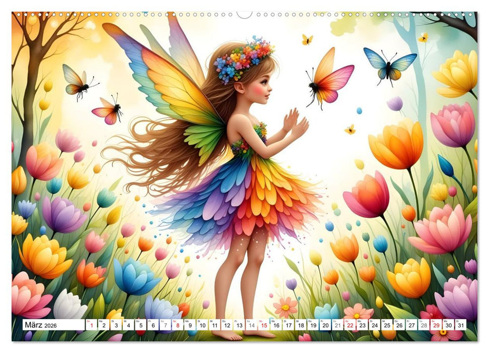 Zauberhafte Fabelwelt (CALVENDO Wandkalender 2026)