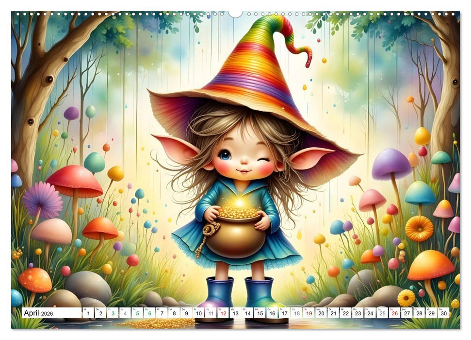 Zauberhafte Fabelwelt (CALVENDO Wandkalender 2026)