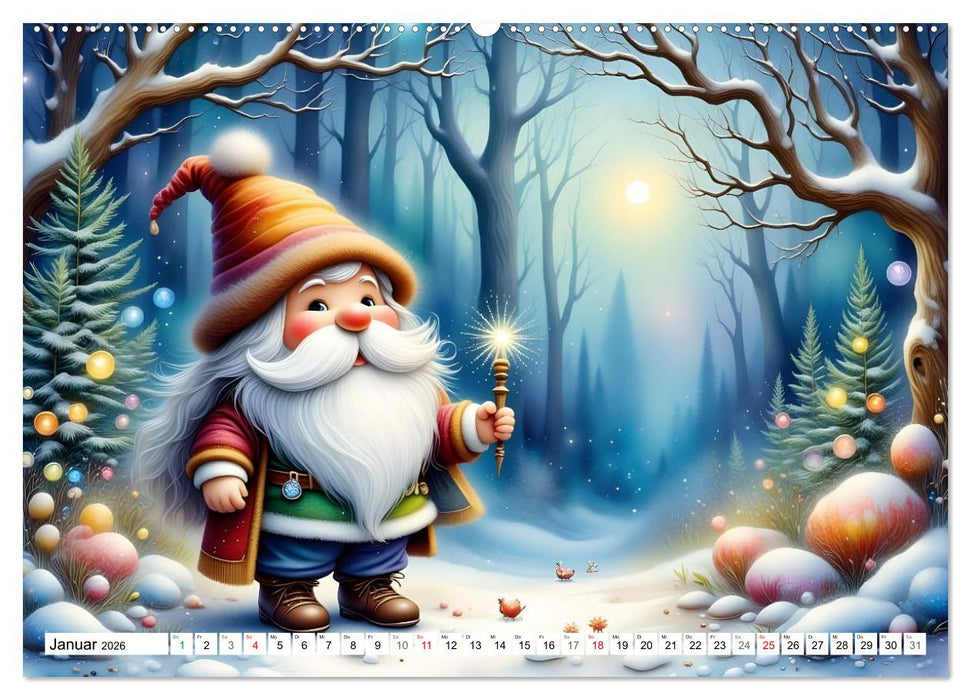 Zauberhafte Fabelwelt (CALVENDO Premium Wandkalender 2026)