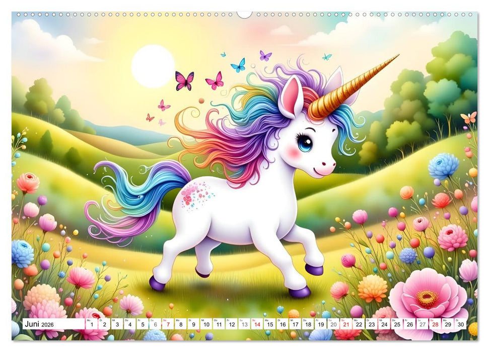 Zauberhafte Fabelwelt (CALVENDO Premium Wandkalender 2026)