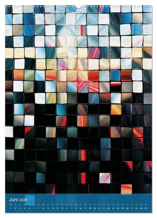 MOSAIK-VISIONEN (CALVENDO Premium Wandkalender 2026)