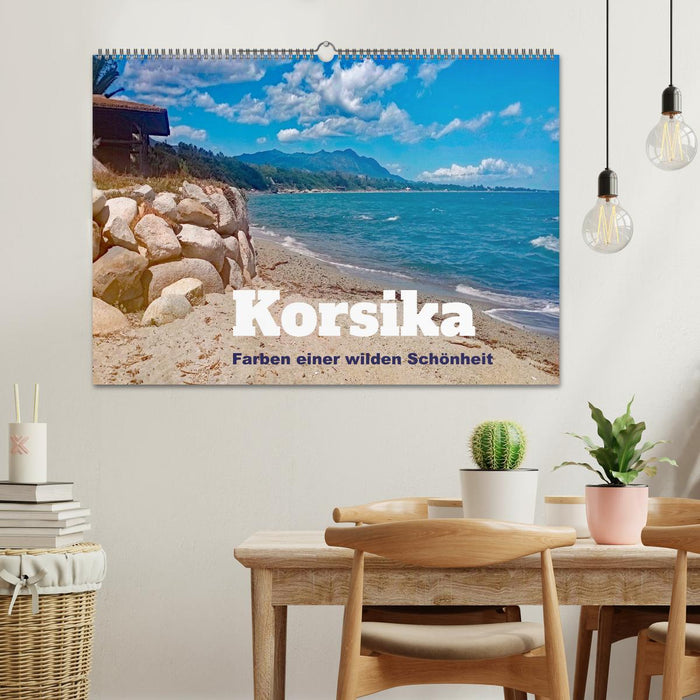 Korsika - Farben einer wilden Schönheit (CALVENDO Wandkalender 2026)