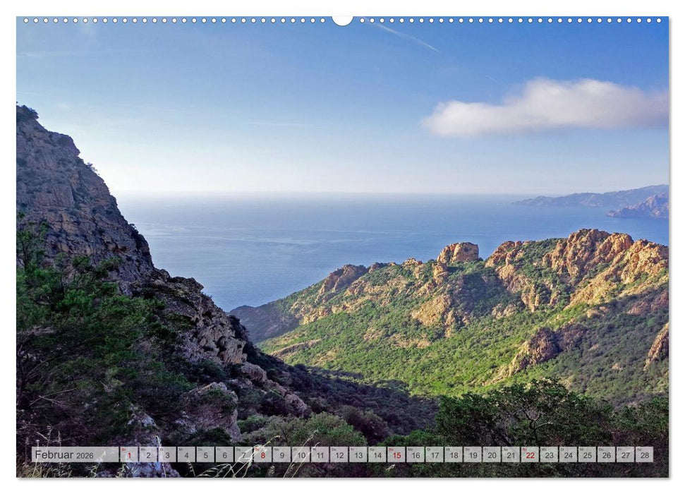 Korsika - Farben einer wilden Schönheit (CALVENDO Wandkalender 2026)