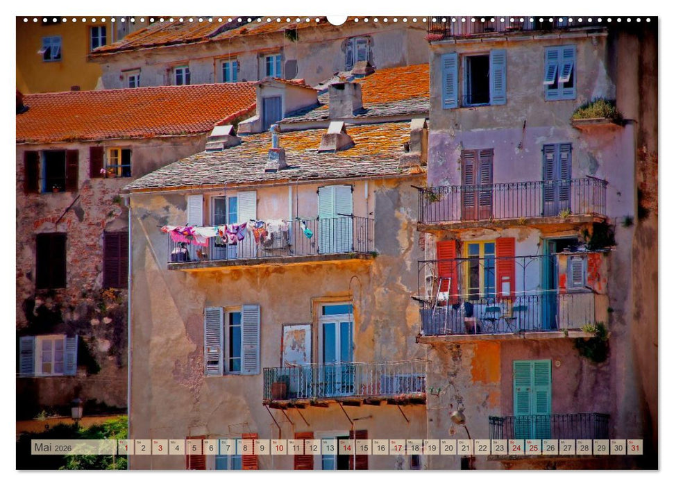 Korsika - Farben einer wilden Schönheit (CALVENDO Wandkalender 2026)