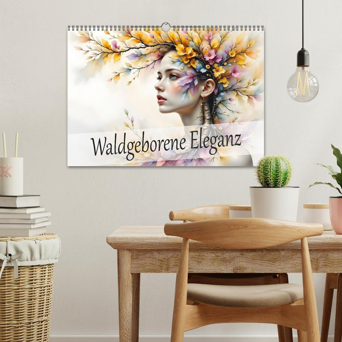 Waldgeborene Eleganz (CALVENDO Wandkalender 2026)