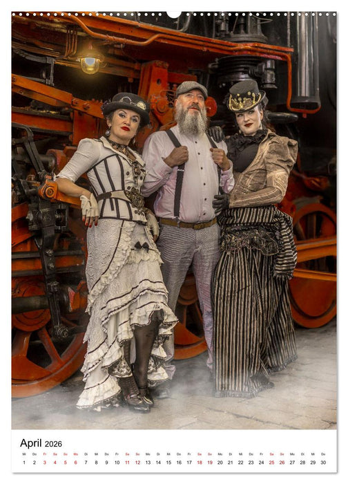 Zahnräder der Zeit (CALVENDO Wandkalender 2026)