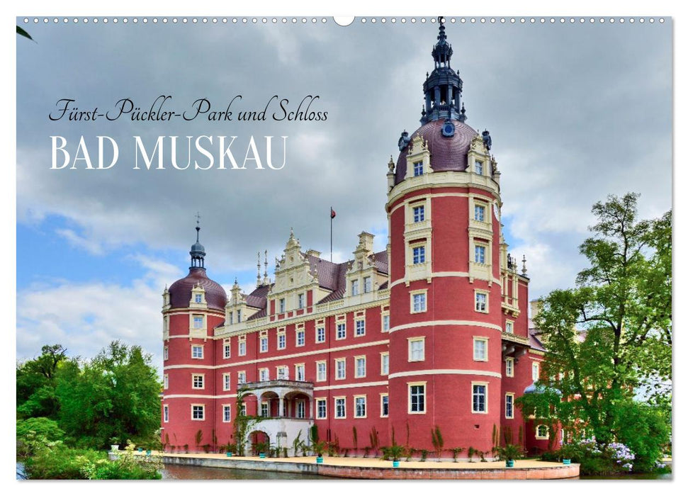 Fürst-Pückler-Park und Schloss – Bad Muskau (CALVENDO Wandkalender 2026)