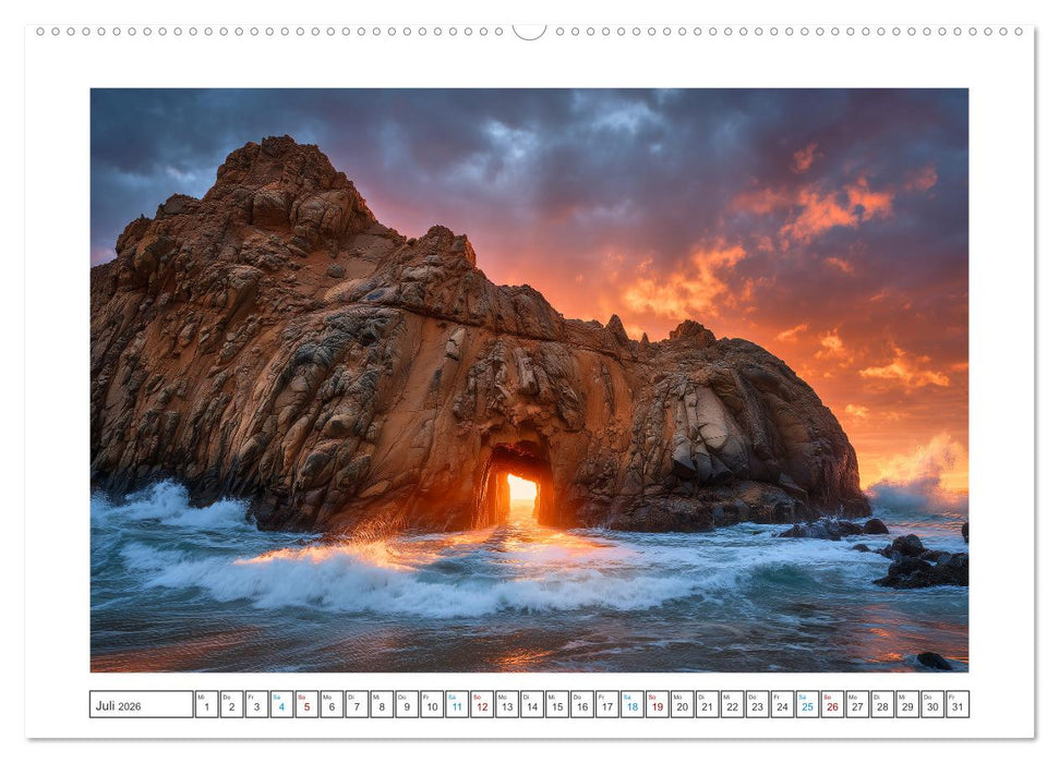 Die Magie des Meeres (CALVENDO Premium Wandkalender 2026)